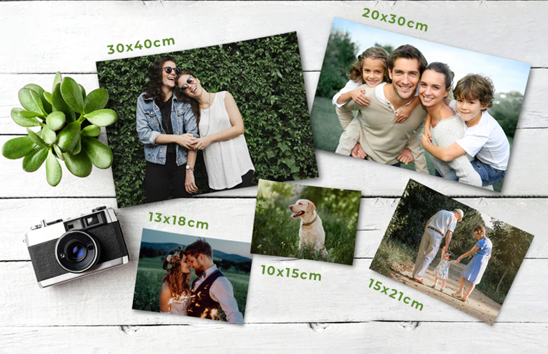 Tirages photos solde variable